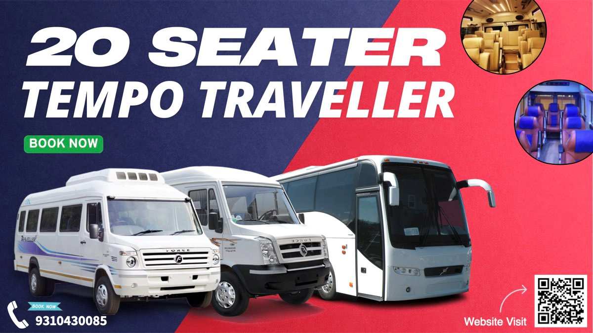 20 Seater Tempo Traveller